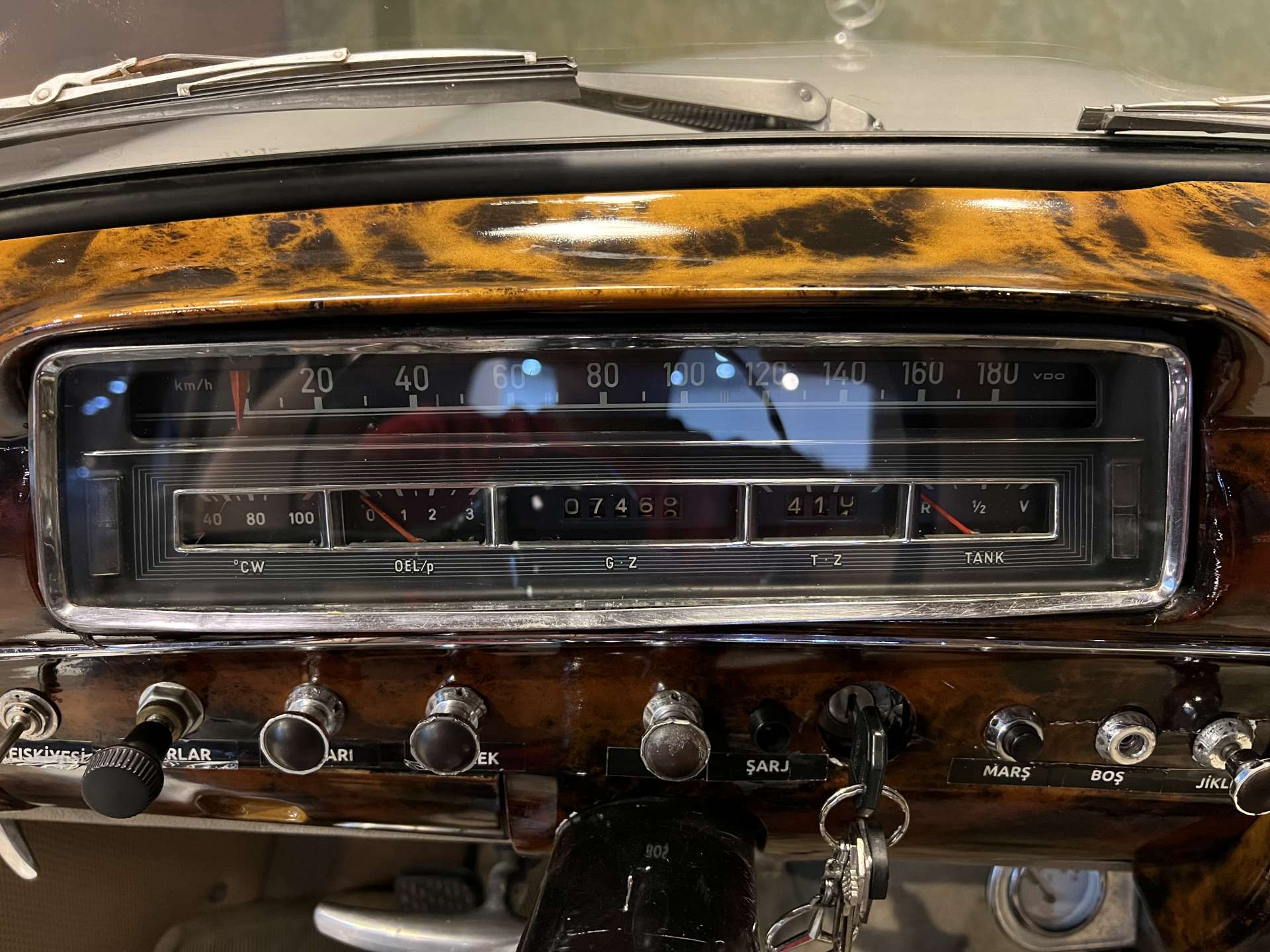 MERCEDES BENZ 220A  1954 GRİ